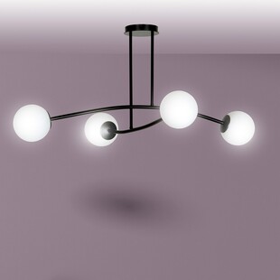 Lampa Sufitowa Kule Szklane Halldor IV - Emibig | Nowoczesny Design
