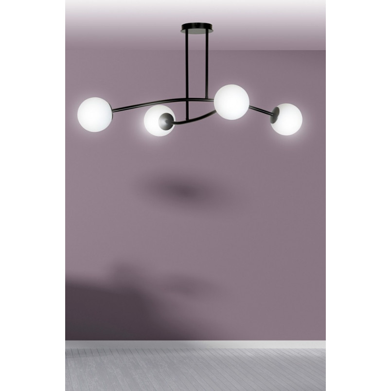 Lampa Sufitowa Kule Szklane Halldor IV - Emibig | Nowoczesny Design