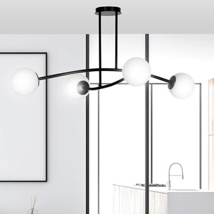 Lampa Sufitowa Kule Szklane Halldor IV - Emibig | Nowoczesny Design