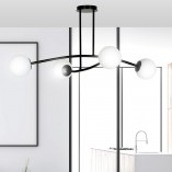 Lampa Sufitowa Kule Szklane Halldor IV - Emibig | Nowoczesny Design