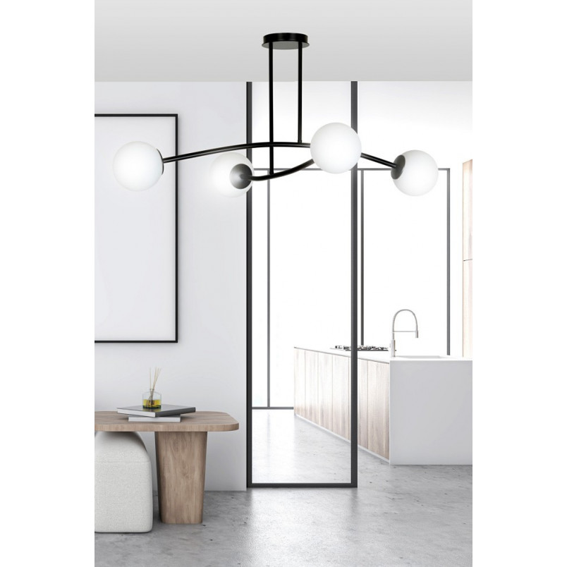 Lampa Sufitowa Kule Szklane Halldor IV - Emibig | Nowoczesny Design