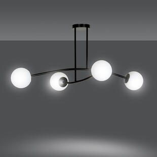 Lampa Sufitowa Kule Szklane Halldor IV - Emibig | Nowoczesny Design