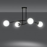 Lampa Sufitowa Kule Szklane Halldor IV - Emibig | Nowoczesny Design