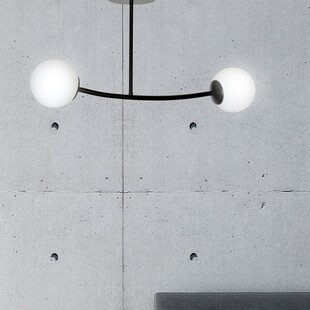 Lampa Sufitowa Kule Szklane Halldor II | Emibig