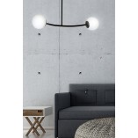 Lampa Sufitowa Kule Szklane Halldor II | Emibig