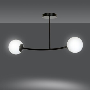 Lampa Sufitowa Kule Szklane Halldor II | Emibig