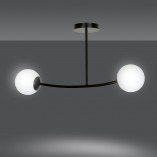 Lampa Sufitowa Kule Szklane Halldor II | Emibig