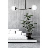 Lampa Sufitowa Kule Szklane Halldor II | Emibig