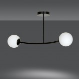 Lampa Sufitowa Kule Szklane Halldor II | Emibig