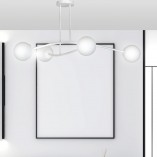 Lampa Sufitowa Kule Szklane Halldor VI | Emibig