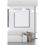 Lampa Sufitowa Kule Szklane Halldor VI | Emibig