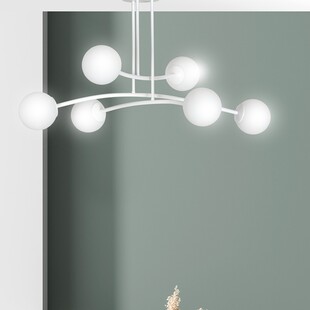 Lampa Sufitowa Kule Szklane Halldor VI | Emibig