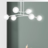 Lampa Sufitowa Kule Szklane Halldor VI | Emibig