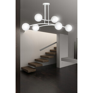 Lampa Sufitowa Kule Szklane Halldor VI | Emibig