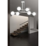 Lampa Sufitowa Kule Szklane Halldor VI | Emibig