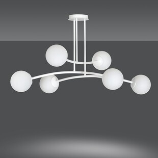 Lampa Sufitowa Kule Szklane Halldor VI | Emibig