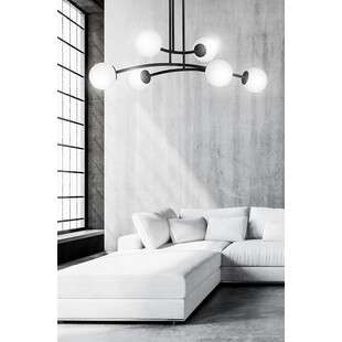 Lampa Sufitowa Kule Szklane Halldor VI | Emibig