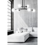 Lampa Sufitowa Kule Szklane Halldor VI | Emibig