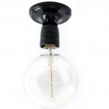Plafon Loft Ceramic Czarny | Lampa Ceramiczna E27