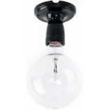 Plafon Loft Ceramic Czarny | Lampa Ceramiczna E27
