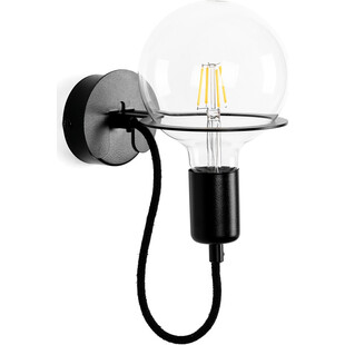 Kinkiet Loft Czarny LED 4W | Kolorowe Kable