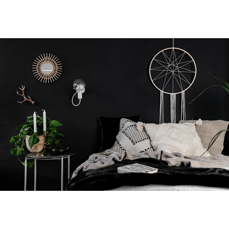 Kinkiet Loft Biały Kolorowe Kable | LED 6W - Kolorowe Kable