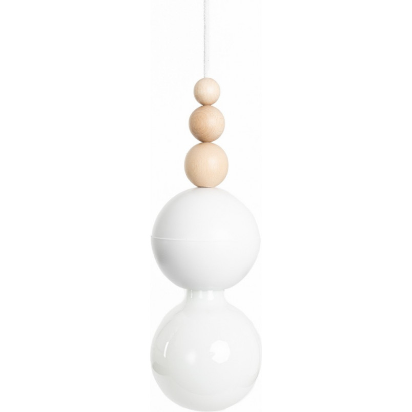 Lampa wisząca Loft Bala biała - Skandynawski design