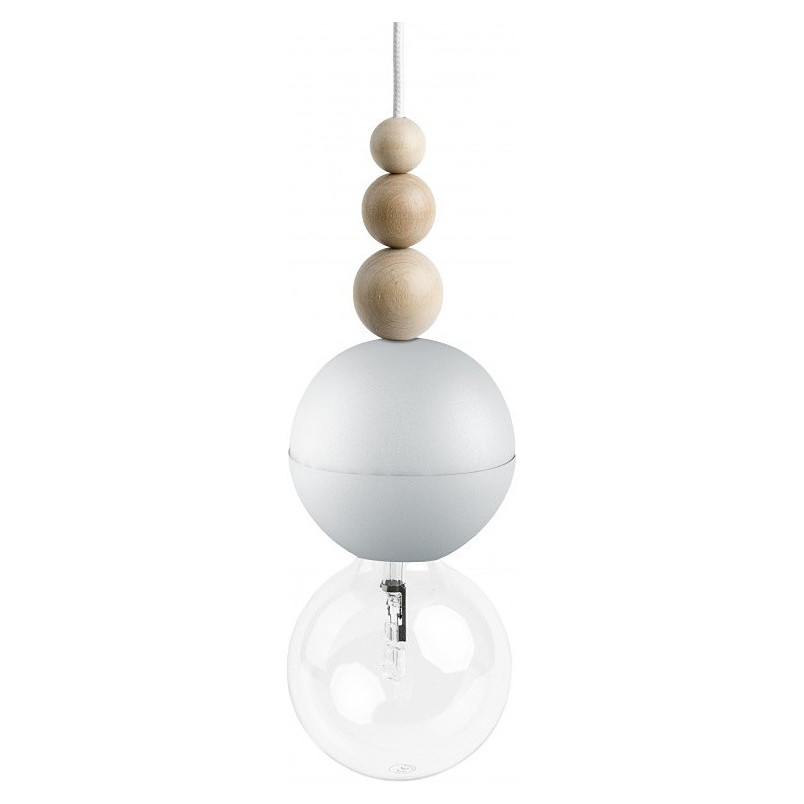 Lampa wisząca Loft Bala biała - Skandynawski design