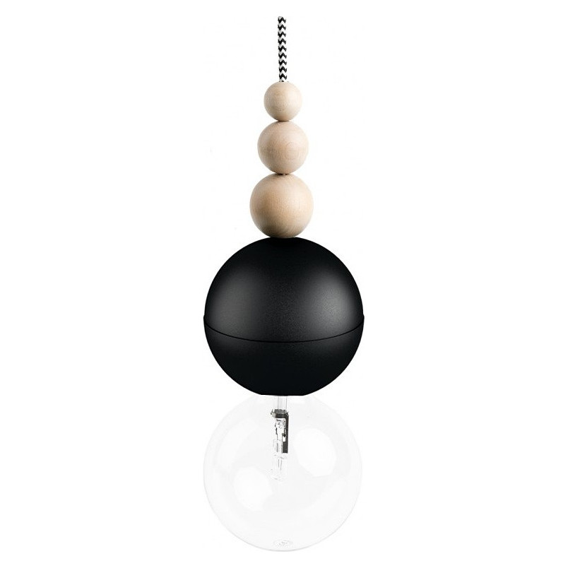 Lampa wisząca Loft Bala czarny - Skandynawski design