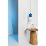 Lampa wisząca Loft Bala | Niebieska, E27 | Kolorowe Kable