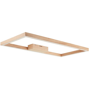 Plafon drewniany Delgrosso 83cm LED dąb olejowany Brilliant