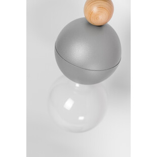 Lampa wisząca Loft Bala szara - Kolorowe Kable | Kup Teraz!