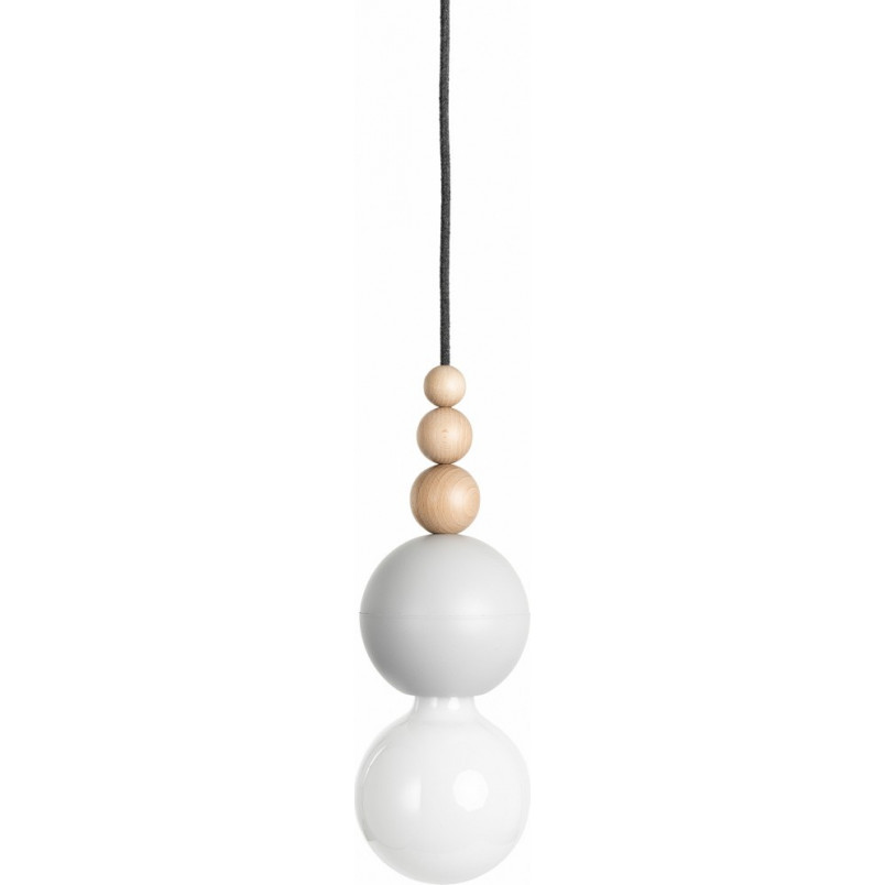 Lampa wisząca Loft Bala - Szara, E27, Regulowana | Kolorowe Kable
