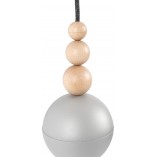 Lampa wisząca Loft Bala - Szara, E27, Regulowana | Kolorowe Kable
