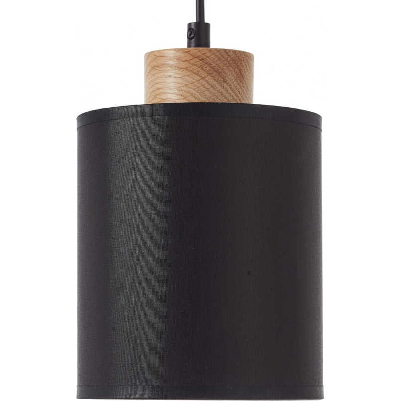 Lampa wisząca Vonnie IV | Skandynawska, czarna, 80cm - Brilliant