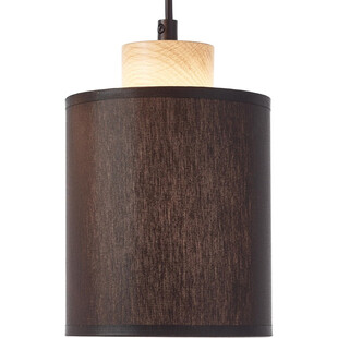 Lampa wisząca Vonnie IV | Skandynawska, czarna, 80cm - Brilliant