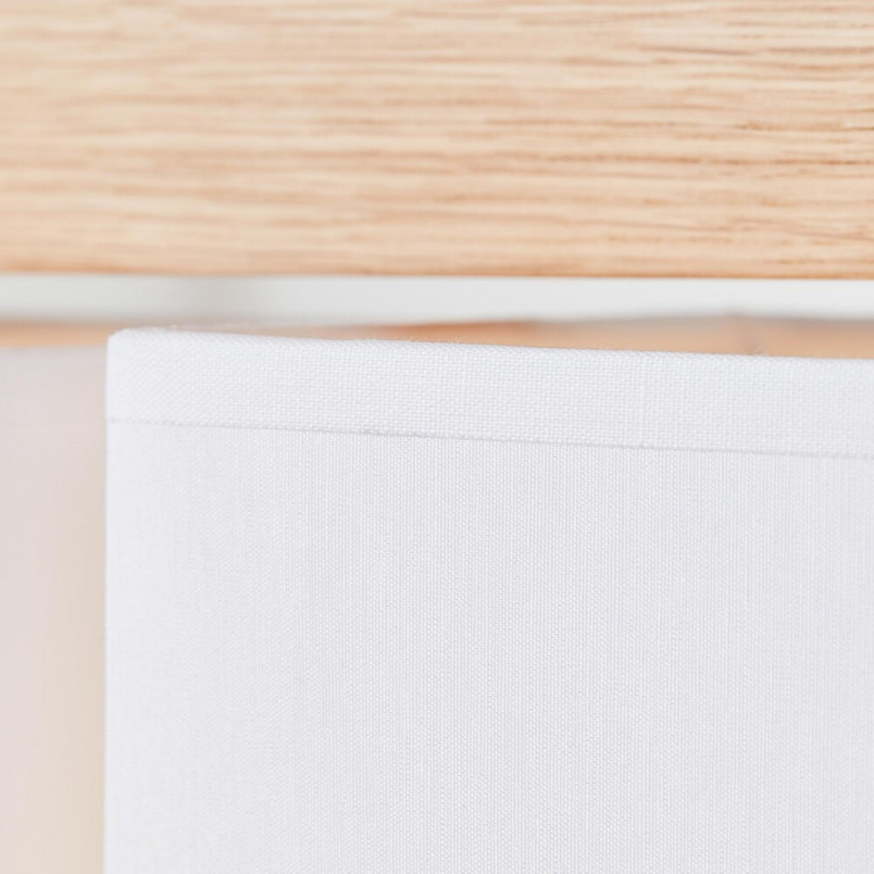 Lampa wisząca Rayan IV | Skandynawska, dąb/biały - Brilliant