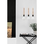 Lampa Wisząca Skandynawska Loft Czarna | Kolorowe Kable
