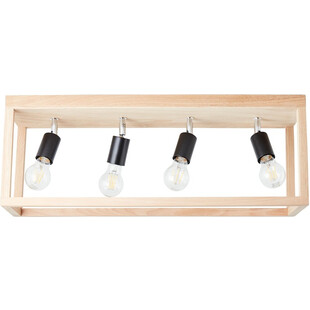 Plafon drewniany Nerea 68cm dąb olejowany Brilliant