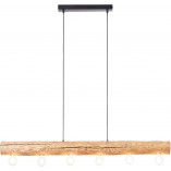 Lampa drewniana Trabo 115cm - Styl rustykalny | Brilliant
