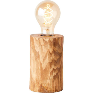Lampa stołowa drewniana Trabo High | Brilliant - Sklep z lampami