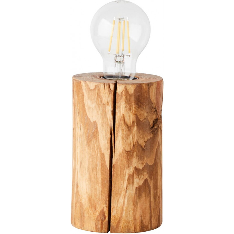 Lampa stołowa drewniana Trabo High | Brilliant - Sklep z lampami
