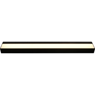 Kinkiet łazienkowy Rocco LED 60cm czarny Trio - Światło IP44