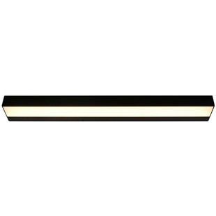 Kinkiet łazienkowy Rocco LED 60cm czarny Trio - Światło IP44