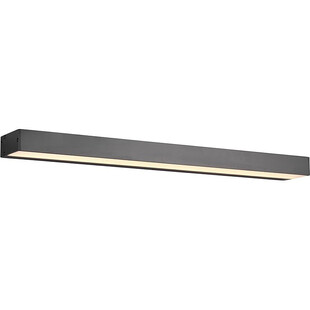 Kinkiet łazienkowy Rocco LED 60cm czarny Trio - Światło IP44