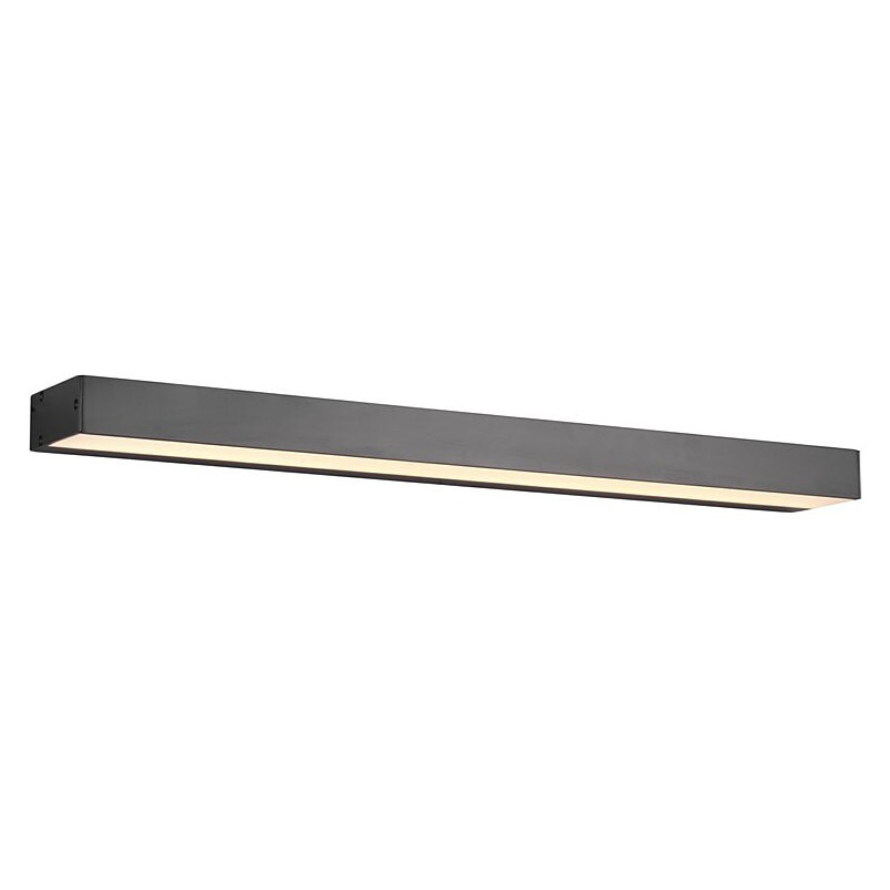 Kinkiet łazienkowy Rocco LED 60cm czarny Trio - Światło IP44