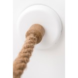 Lampa Marynistyczna Ari | Wiszący Loft | Drewno, Kolorowe Kable