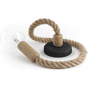 Lampa Marynistyczna Ari | Loft | Wisząca E27 | Kolorowe Kable
