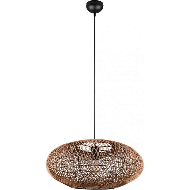 Lampa wisząca rattanowa Hedda | Trio - Brązowa, Boho | Kup online