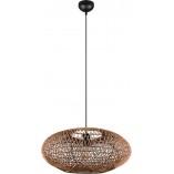 Lampa wisząca rattanowa Hedda | Trio - Brązowa, Boho | Kup online